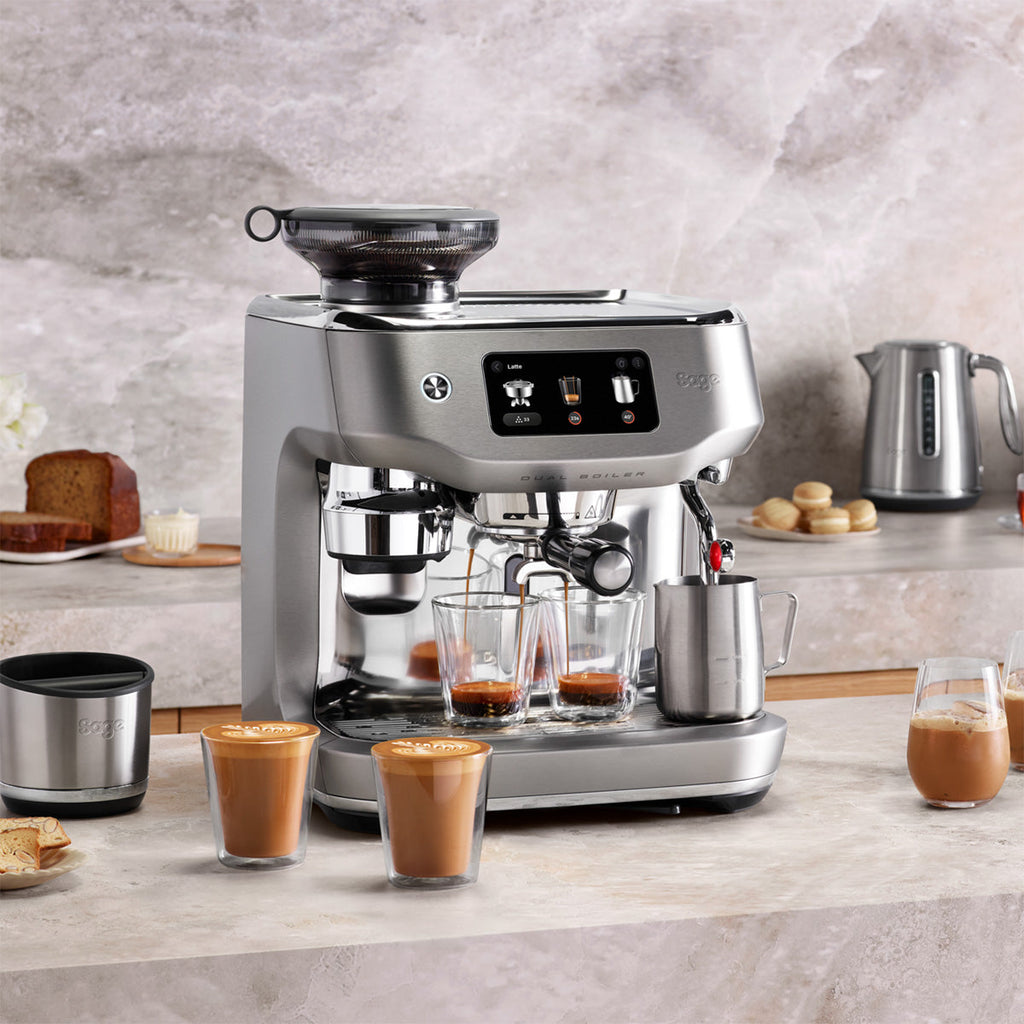 SAGE SES995BSS4GUK1 The Oracle Dual Boiler Espresso Machine - Stainless Steel