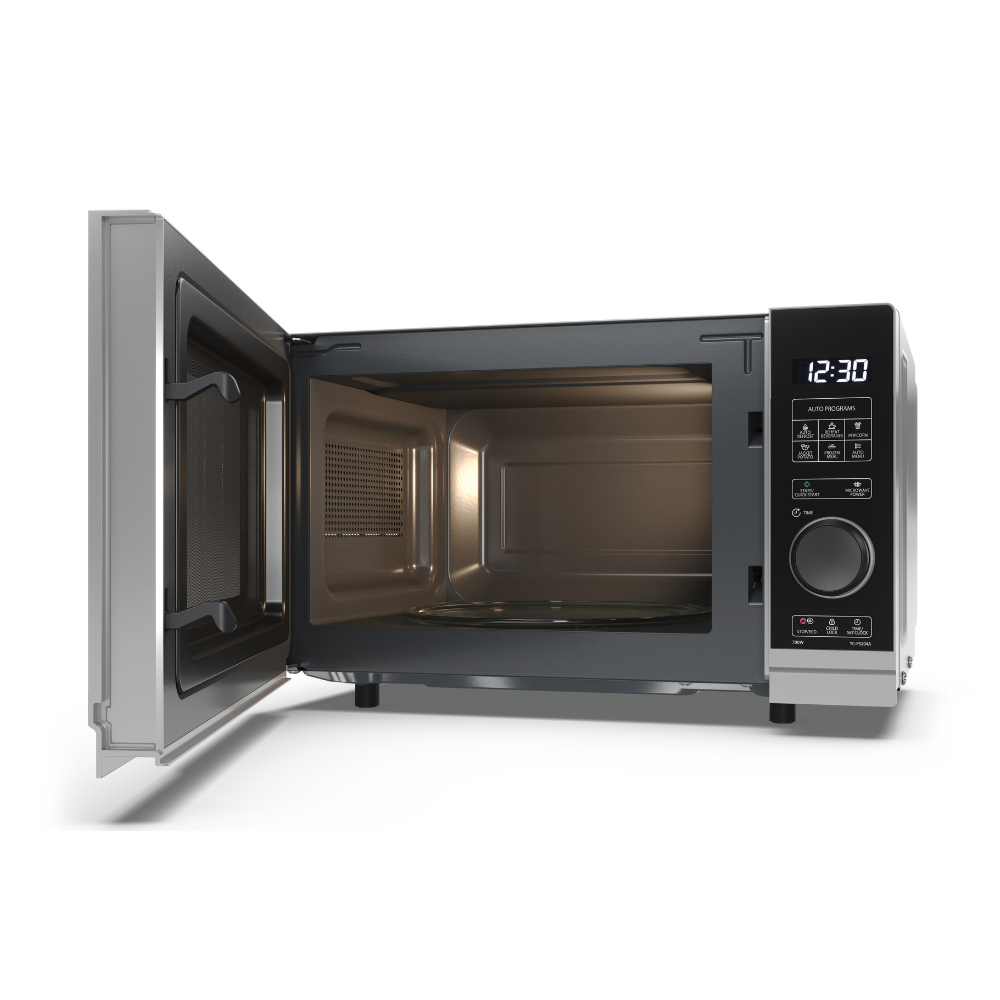 SHARP - 20L 700W Solo Digital Microwave - Silver - YC-PS204AU-S - Kitchenary