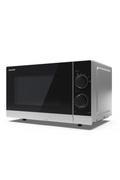 SHARP - 20L 700W Solo Manual Microwave - Silver - YC-PS201AU-S - Kitchenary