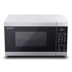 SHARP - 20L 800W Grill Microwave - Silver - YC-MG02U-S - Kitchenary
