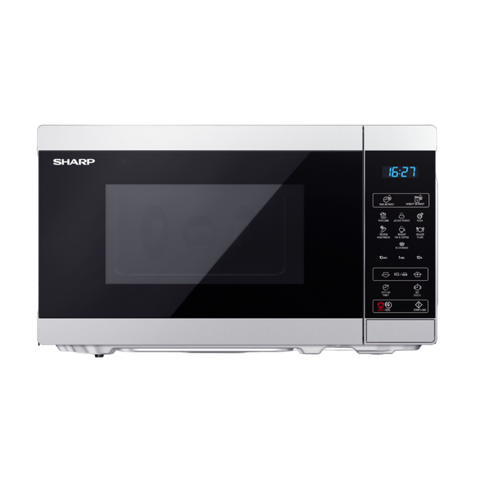 SHARP - 20L 800W Solo Digital Microwave - Silver - YC-MS02U-S - Kitchenary