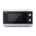 SHARP - 20L 800W Solo Manual Microwave - Black - YC-MS01U-B - Kitchenary