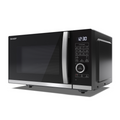 SHARP - 25L 900W Combination Flatbed Microwave Oven - Black - YC-QC254AU-B - Kitchenary