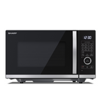 SHARP - 25L 900W Combination Flatbed Microwave Oven - Black - YC-QC254AU-B - Kitchenary