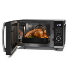 SHARP - 25L 900W Combination Flatbed Microwave Oven - Black - YC-QC254AU-B - Kitchenary