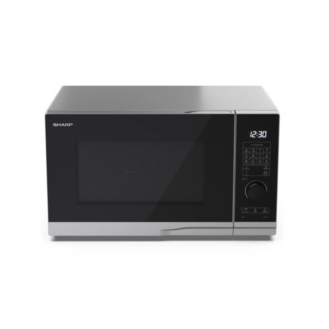 SHARP - 25L 900W Grill Microwave - Silver - YC-PG254AU-S - Kitchenary