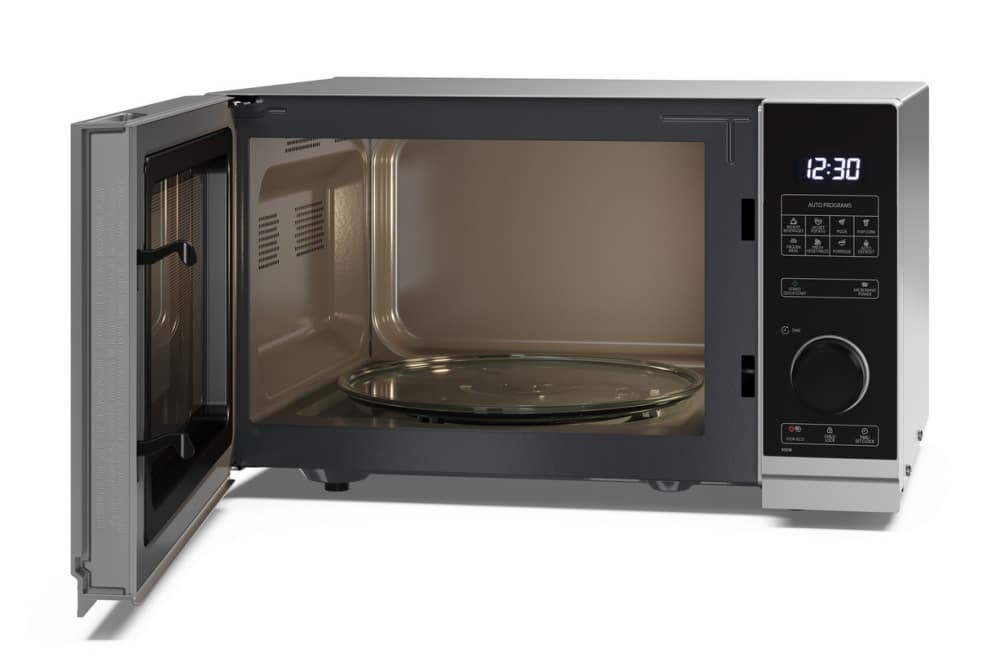 SHARP - 25L 900W Solo Microwave - Silver - YC-PS254AU-S - Kitchenary
