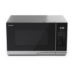 SHARP - 28L 900W Grill Microwave - Silver - YC-PG284AU-S - Kitchenary