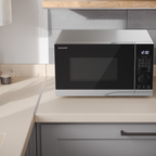 SHARP - 28L 900W Grill Microwave - Silver - YC-PG284AU-S - Kitchenary