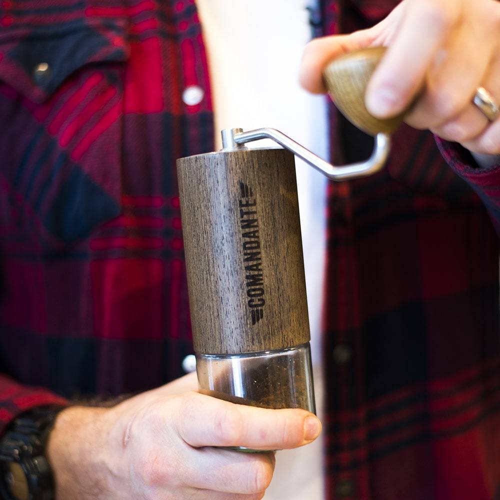 C40WengeStyle - COMANDANTE C40WengeStyle C40 Nitro Blade Coffee Grinder MK4 - Wenge - Kitchenary