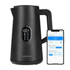 STATESMAN - 1.5L Smart Jug Kettle - Black - SKK01518B - Kitchenary