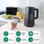 STATESMAN - 1.5L Smart Jug Kettle - Black - SKK01518B - Kitchenary