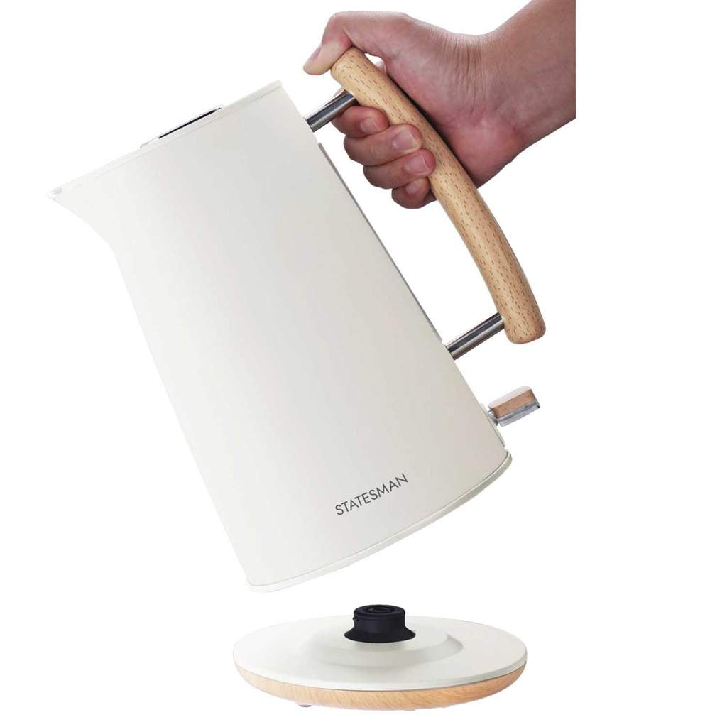 STATESMAN - 1.7L Scandi Kettle - Cream - SKK00153CR - Kitchenary