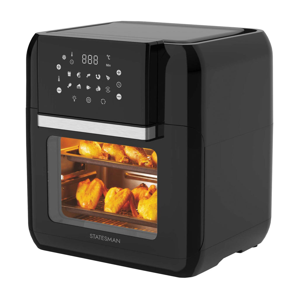 STATESMAN - 11L Digital Air Fryer - Black - SKAO11015BK - Kitchenary