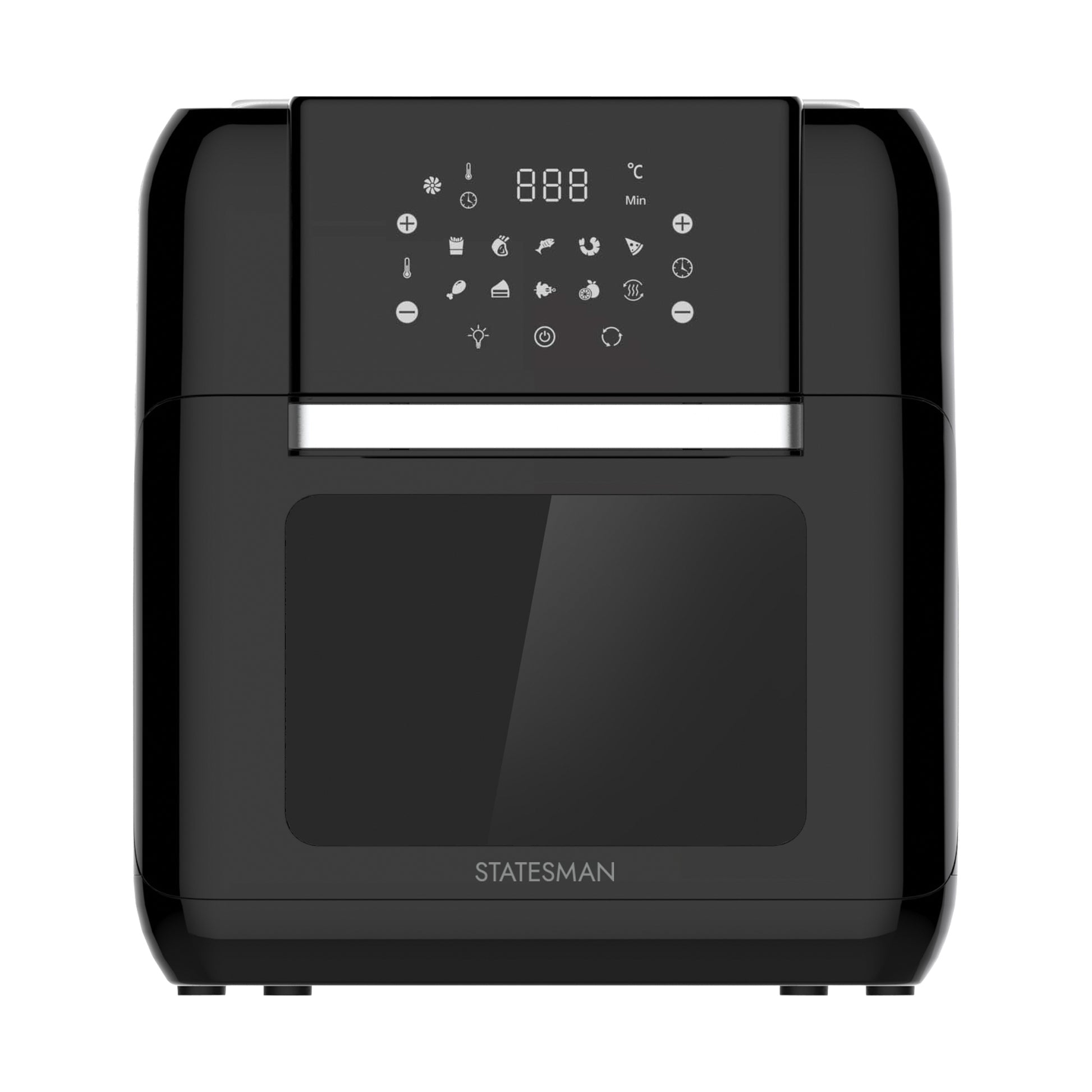 STATESMAN - 11L Digital Air Fryer - Black - SKAO11015BK - Kitchenary