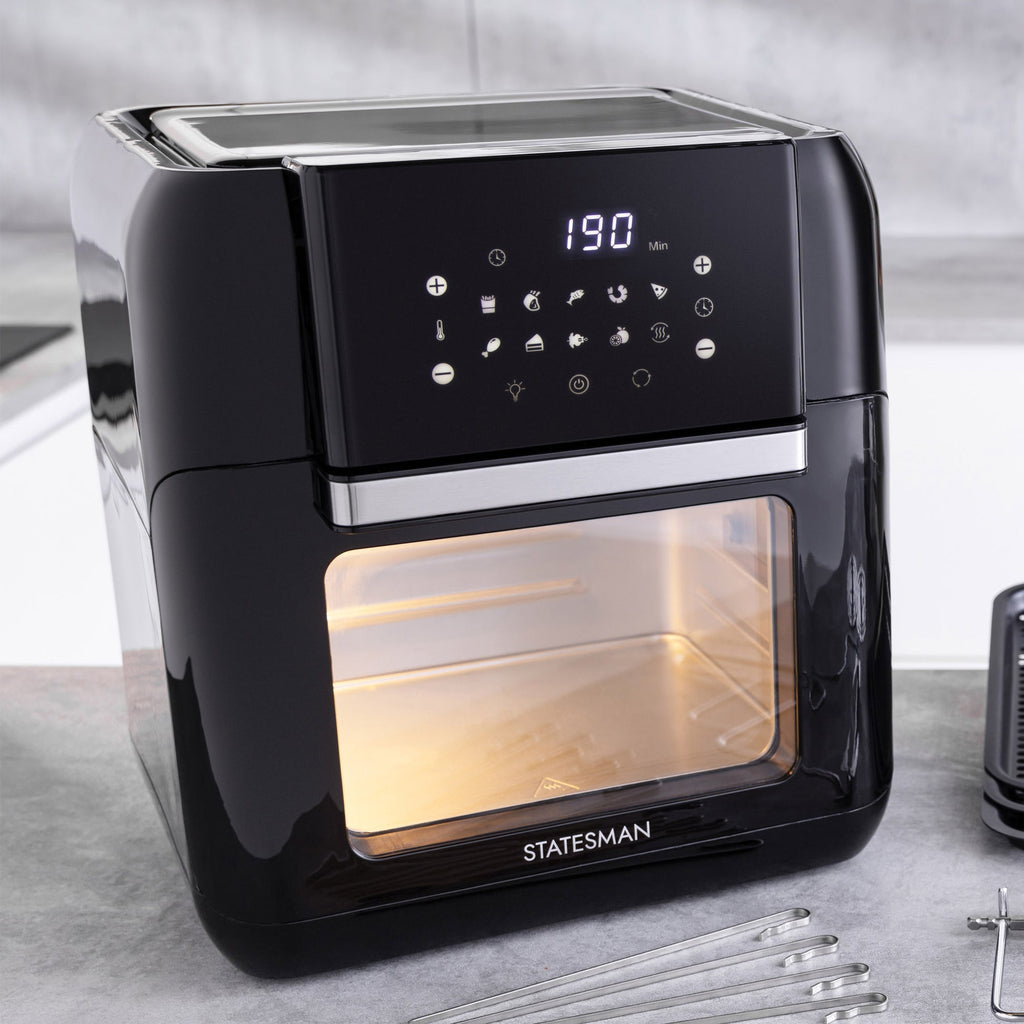 STATESMAN - 11L Digital Air Fryer - Black - SKAO11015BK - Kitchenary