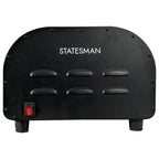 STATESMAN - 12 Inch Electric Pizza Oven - Black & Silver - SKPO0E13B - Kitchenary