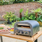 STATESMAN - 12 Inch Electric Pizza Oven - Black & Silver - SKPO0E13B - Kitchenary