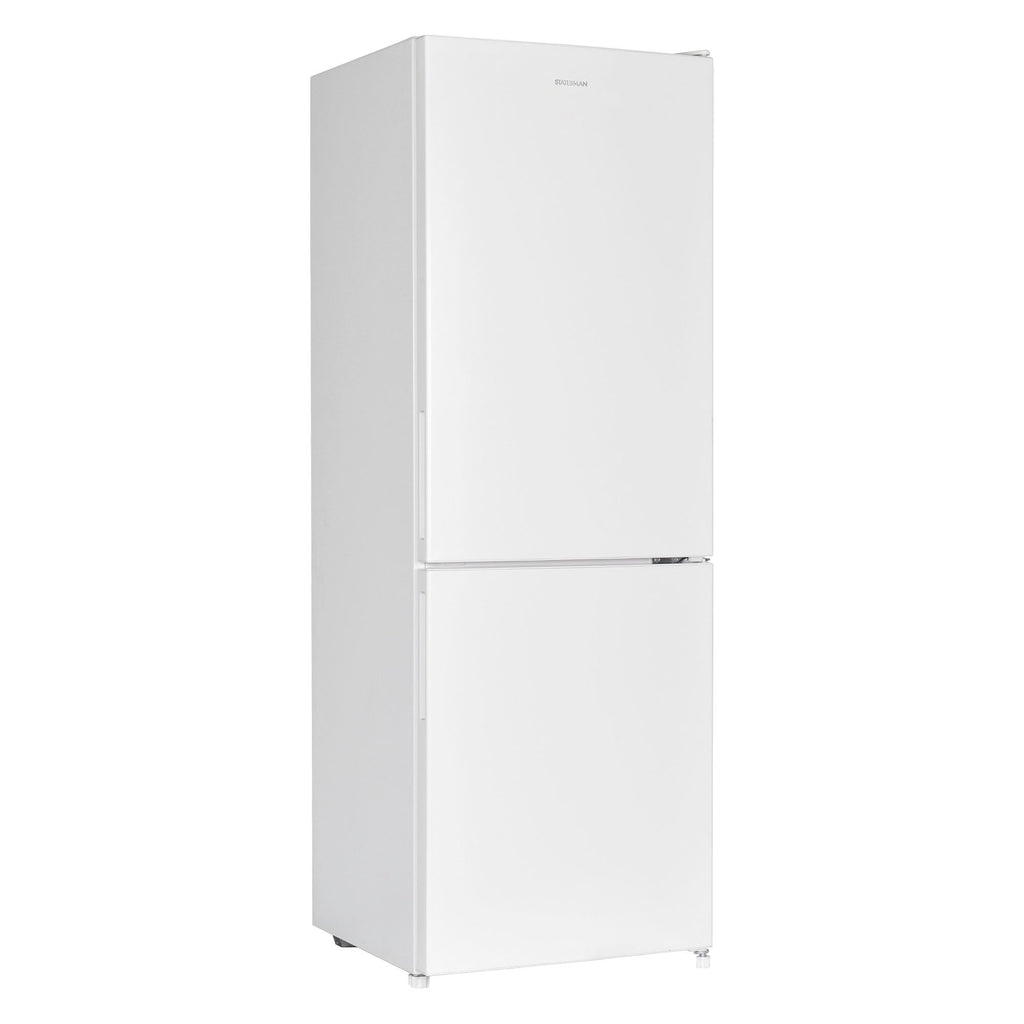 STATESMAN - 160cm 60/40 Low Frost Fridge Freezer - White - F01655LFW - Kitchenary