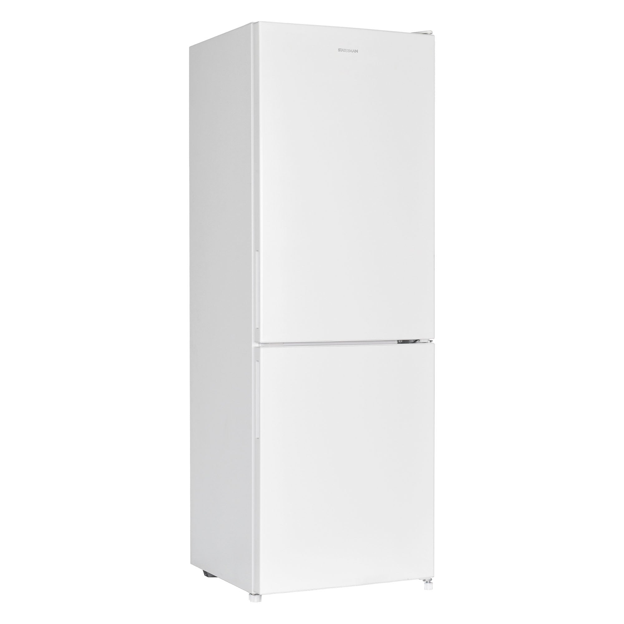 STATESMAN - 160cm 60/40 Low Frost Fridge Freezer - White - F01655LFW - Kitchenary