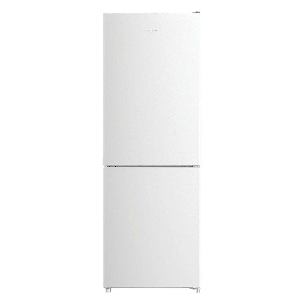 STATESMAN - 160cm 60/40 Low Frost Fridge Freezer - White - F01655LFW - Kitchenary