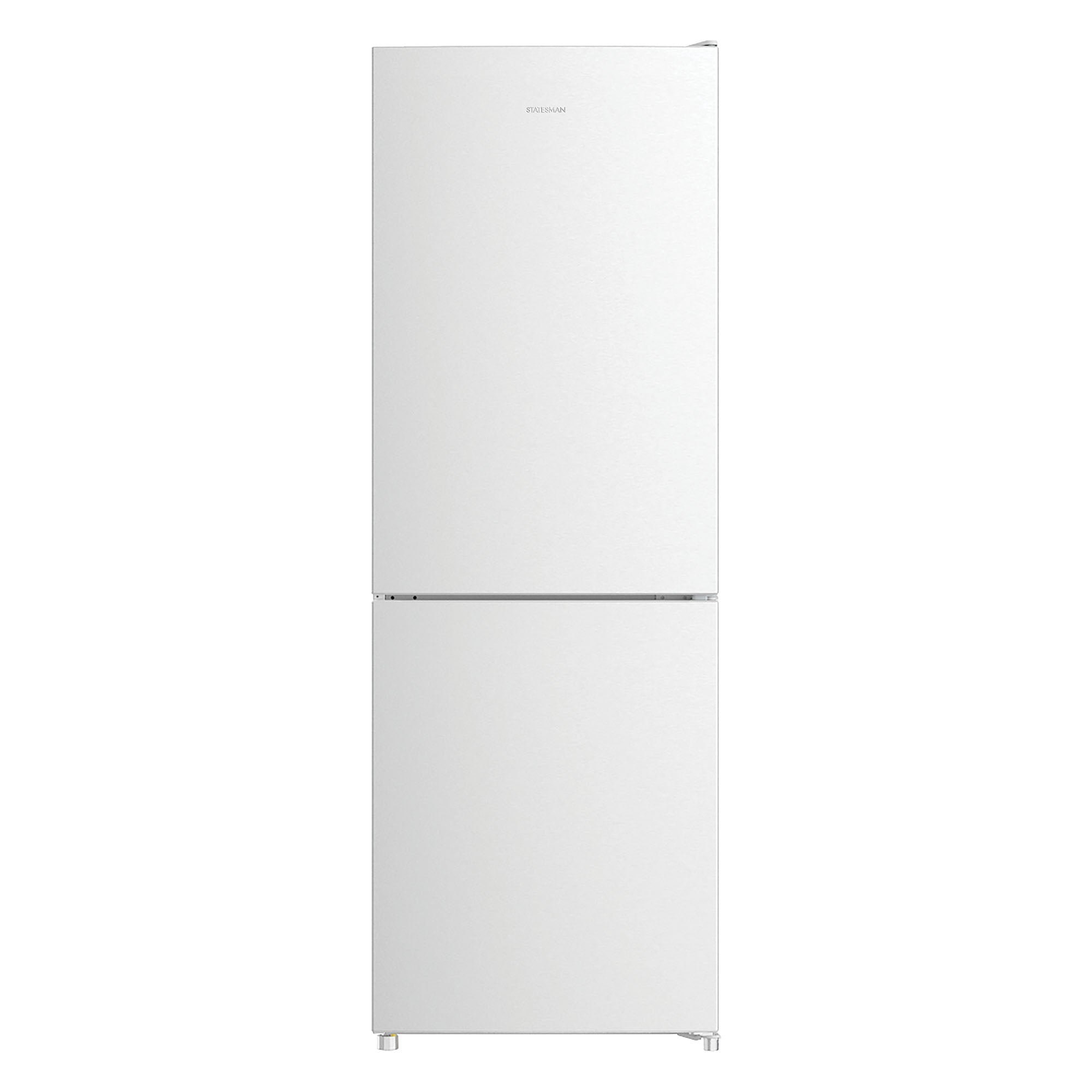 STATESMAN - 160cm 60/40 Low Frost Fridge Freezer - White - F01655LFW - Kitchenary