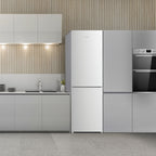 STATESMAN - 160cm 60/40 Low Frost Fridge Freezer - White - F01655LFW - Kitchenary