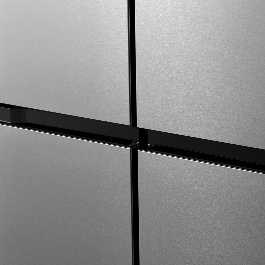 STATESMAN - 178cm, 474L, Multi Door Fridge Freezer - Inox - MD018474NI - Kitchenary