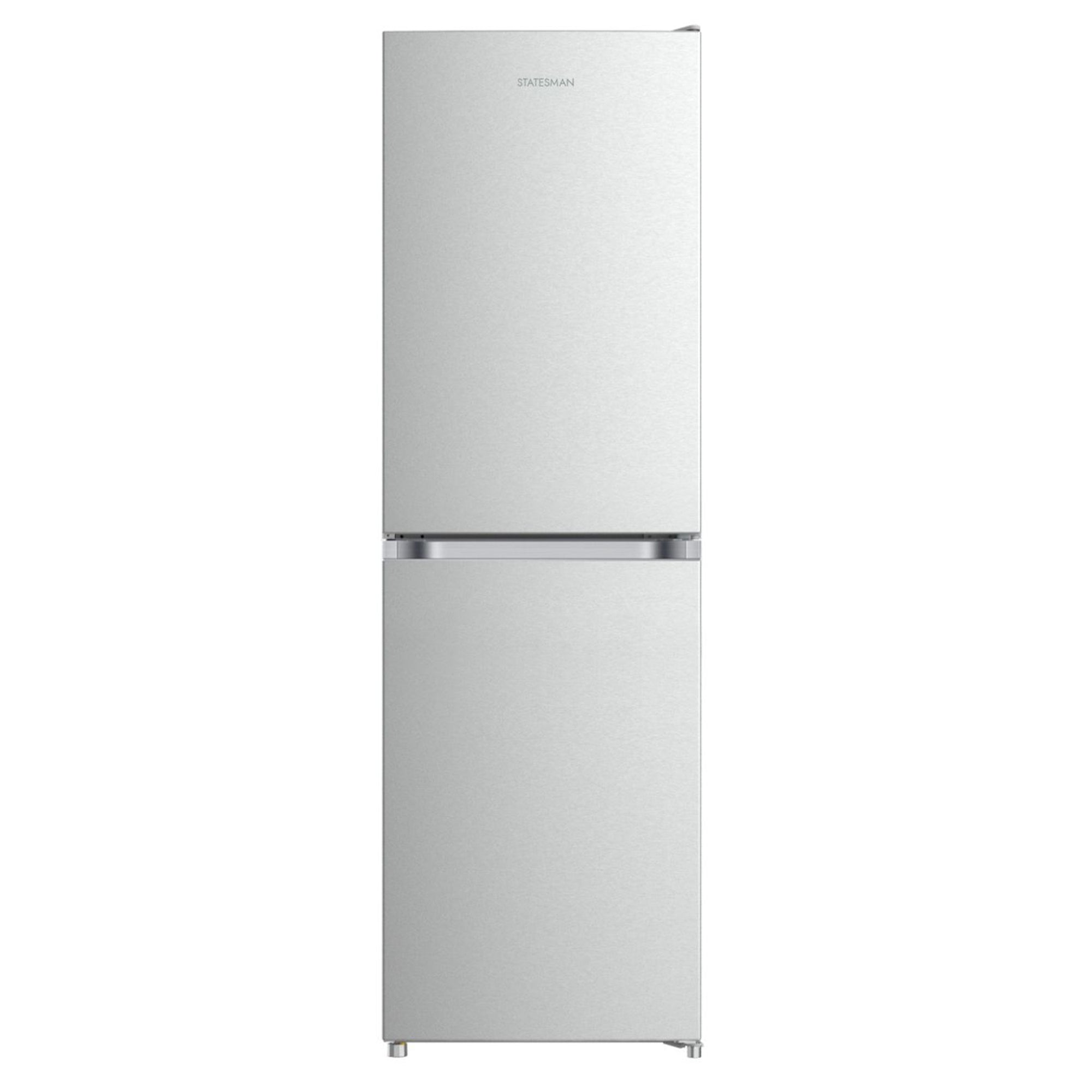 STATESMAN - 17cm High 50/50 Low frost Fridge Freezer - Silver - F01754LFS - Kitchenary