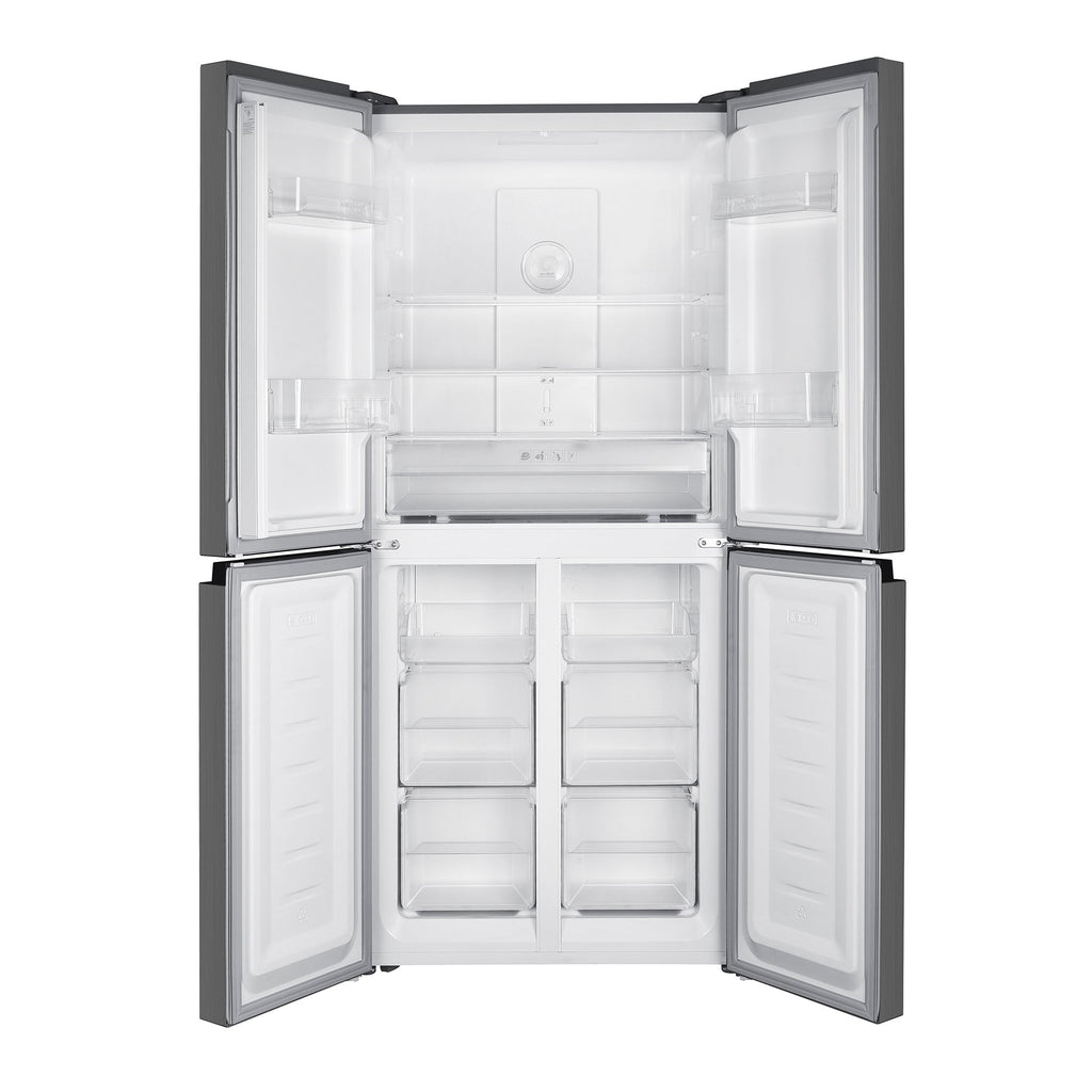 STATESMAN - 180cm 362L Multi Door fridge Freezer - Inox - MD018362NI - Kitchenary