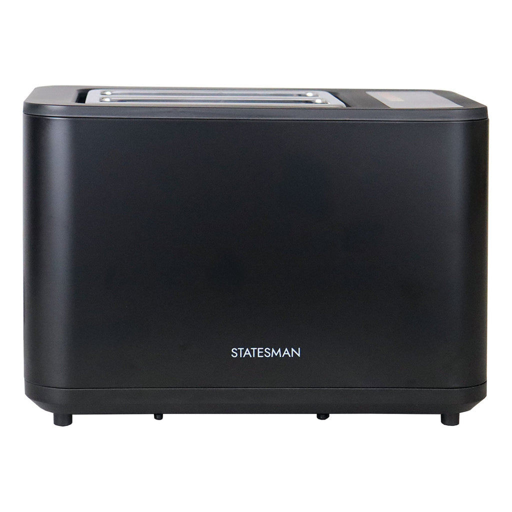 STATESMAN - 2 Slice Digital Toaster - Black - SKT02918B - Kitchenary