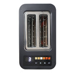 STATESMAN - 2 Slice Digital Toaster - Black - SKT02918B - Kitchenary