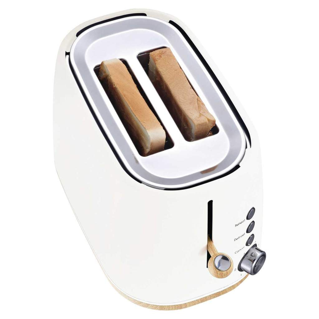 STATESMAN - 2 Slice Scandi Toaster - Cream - SKT05090CR - Kitchenary