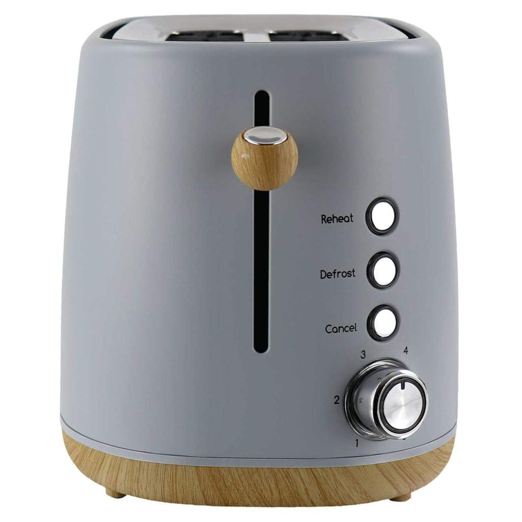 STATESMAN - 2 Slice Scandi Toaster - Grey - SKT05090GY - Kitchenary