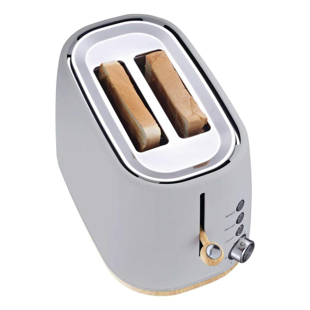 STATESMAN - 2 Slice Scandi Toaster - Grey - SKT05090GY - Kitchenary
