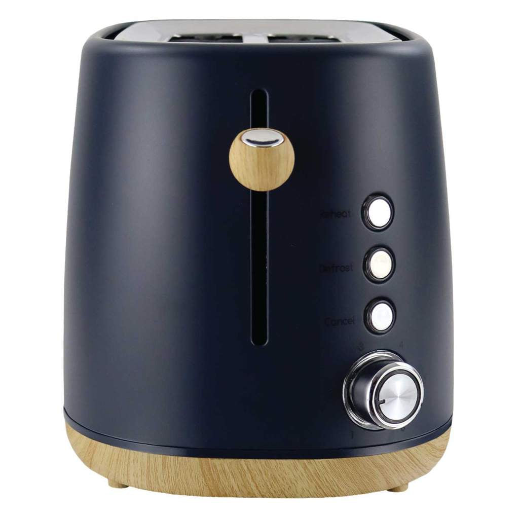 STATESMAN - 2 Slice Scandi Toaster - Navy Blue - SKT05090NB - Kitchenary