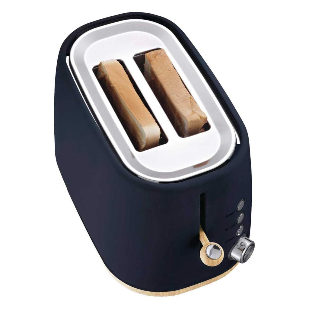 STATESMAN - 2 Slice Scandi Toaster - Navy Blue - SKT05090NB - Kitchenary