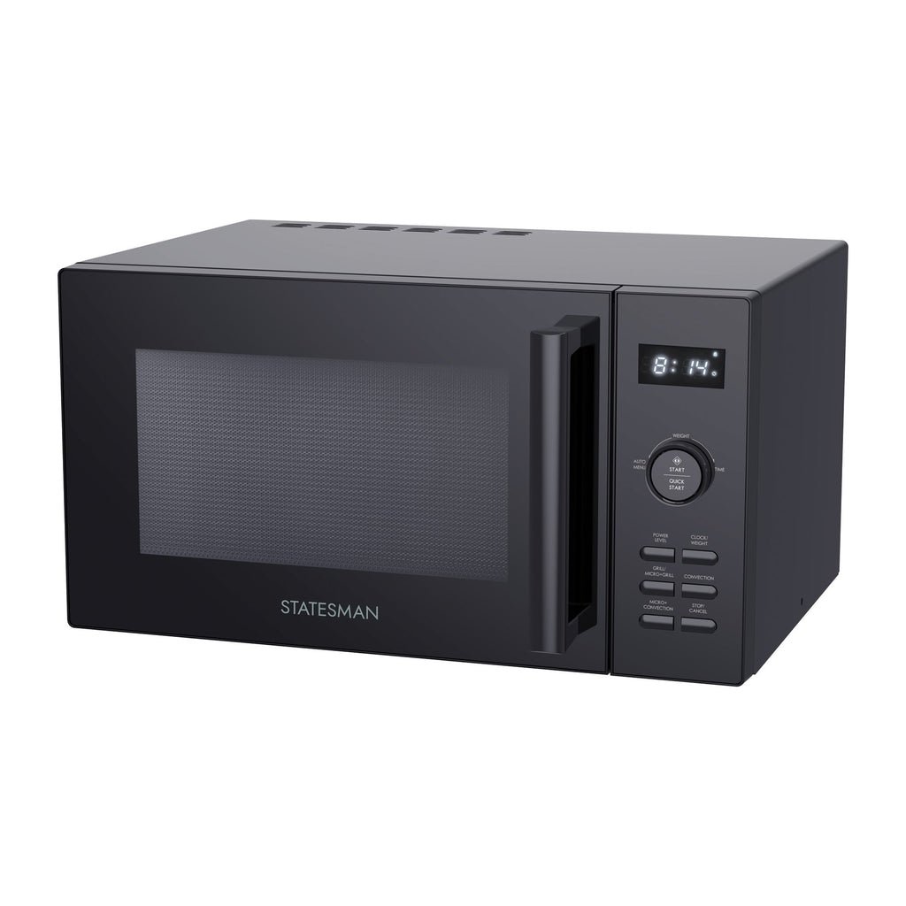 STATESMAN - 25L 900W Digital Combination Microwave - Black - SKMC0925SB - Kitchenary