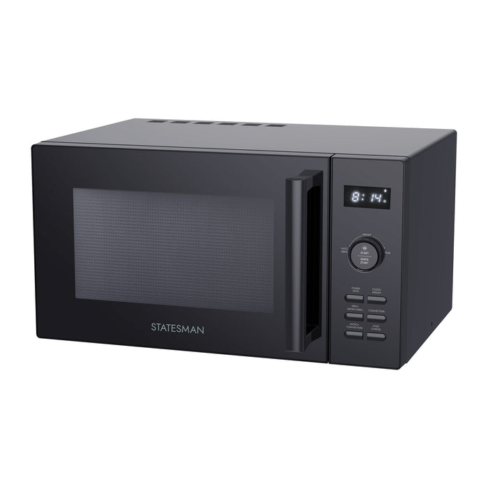 STATESMAN - 25L 900W Digital Combination Microwave - Black - SKMC0925SB - Kitchenary