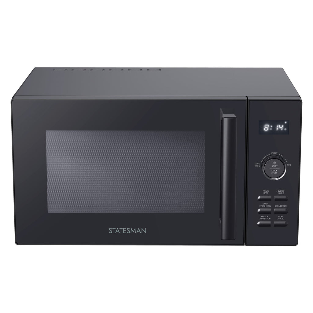 STATESMAN - 25L 900W Digital Combination Microwave - Black - SKMC0925SB - Kitchenary
