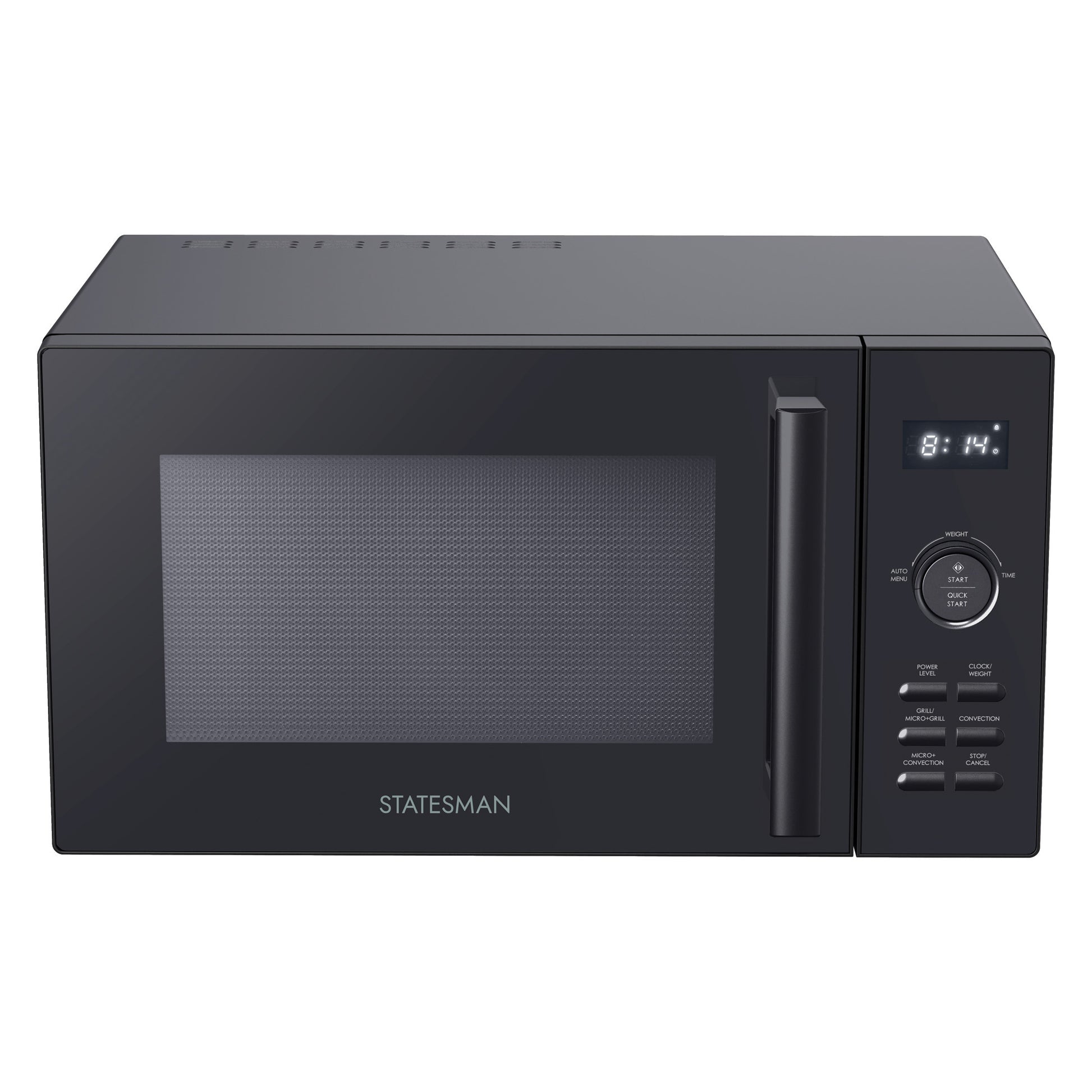 STATESMAN - 25L 900W Digital Combination Microwave - Black - SKMC0925SB - Kitchenary