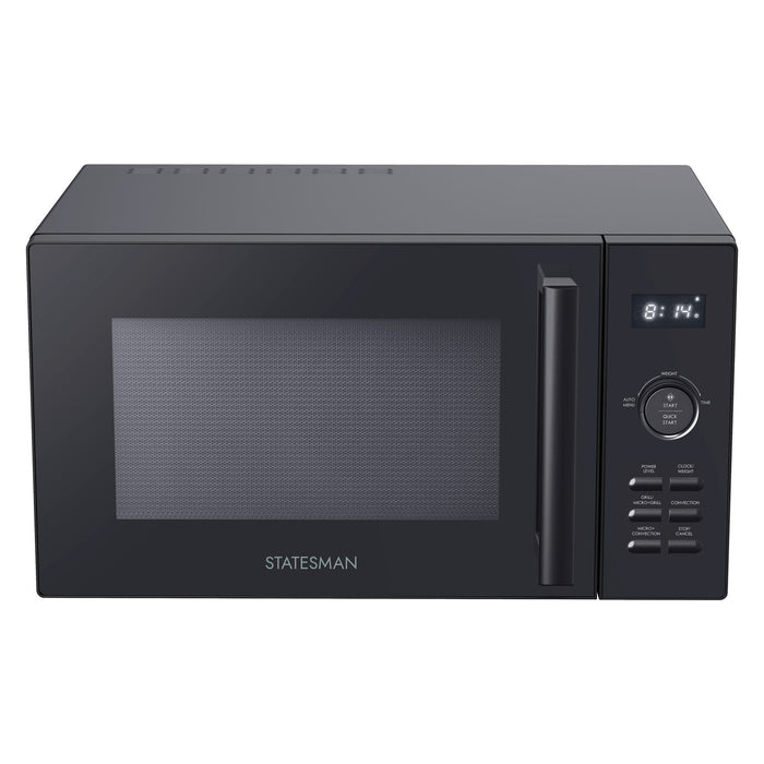 STATESMAN - 25L 900W Digital Combination Microwave - Black - SKMC0925SB - Kitchenary
