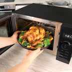 STATESMAN - 25L 900W Digital Combination Microwave - Black - SKMC0925SB - Kitchenary