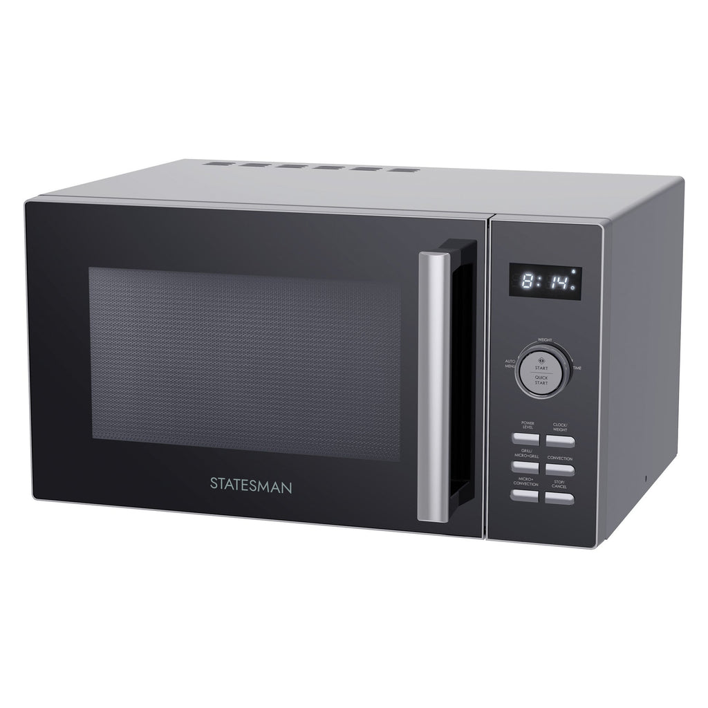 STATESMAN - 25L 900W Digital Combination Microwave - Silver - SKMC0925SS - Kitchenary