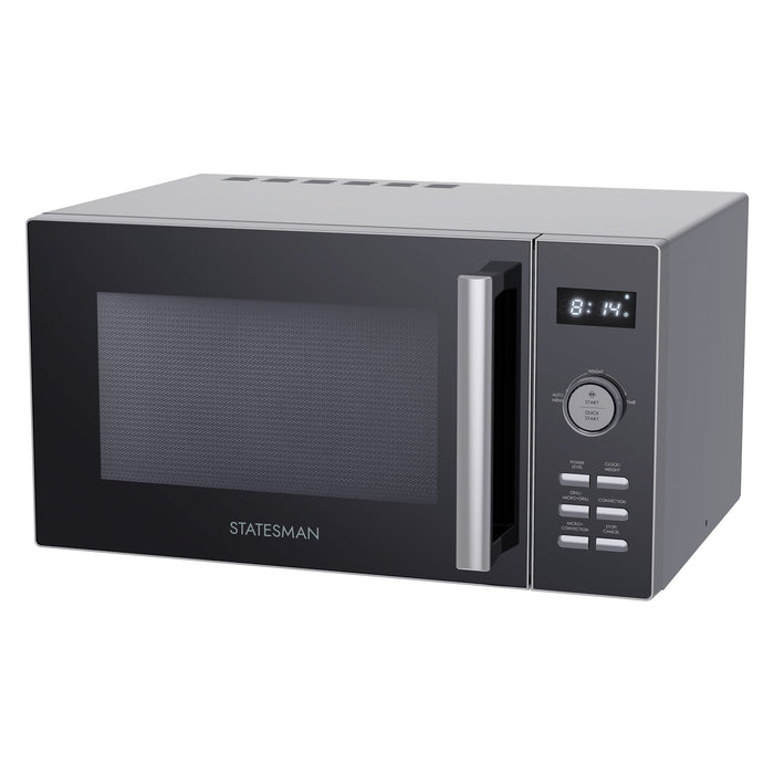 STATESMAN - 25L 900W Digital Combination Microwave - Silver - SKMC0925SS - Kitchenary