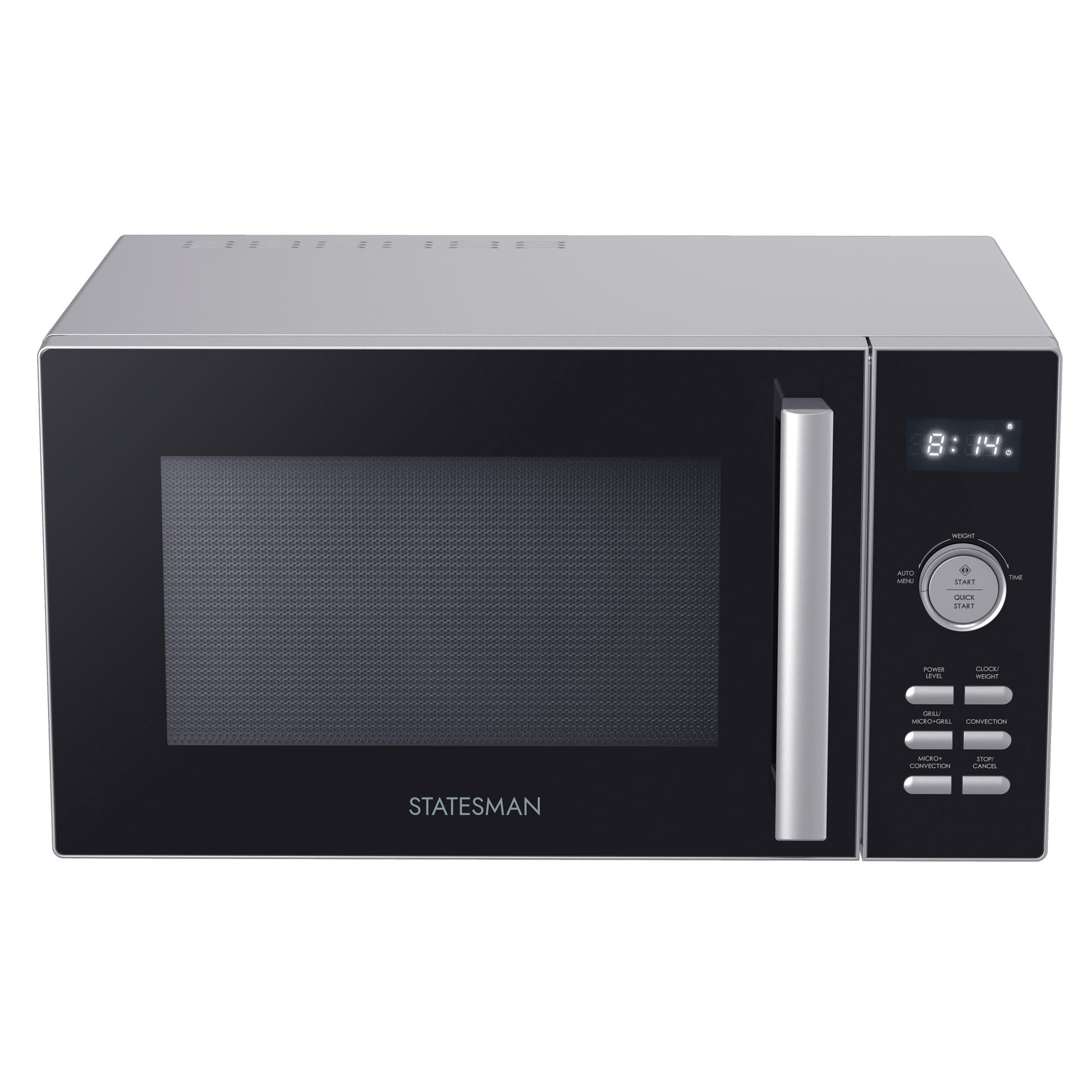 STATESMAN - 25L 900W Digital Combination Microwave - Silver - SKMC0925SS - Kitchenary