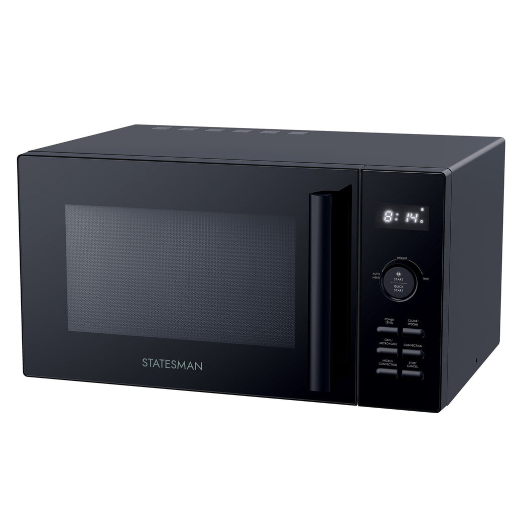 STATESMAN - 30L 900W Digital Combination Microwave - Black - SKMC0930SB - Kitchenary