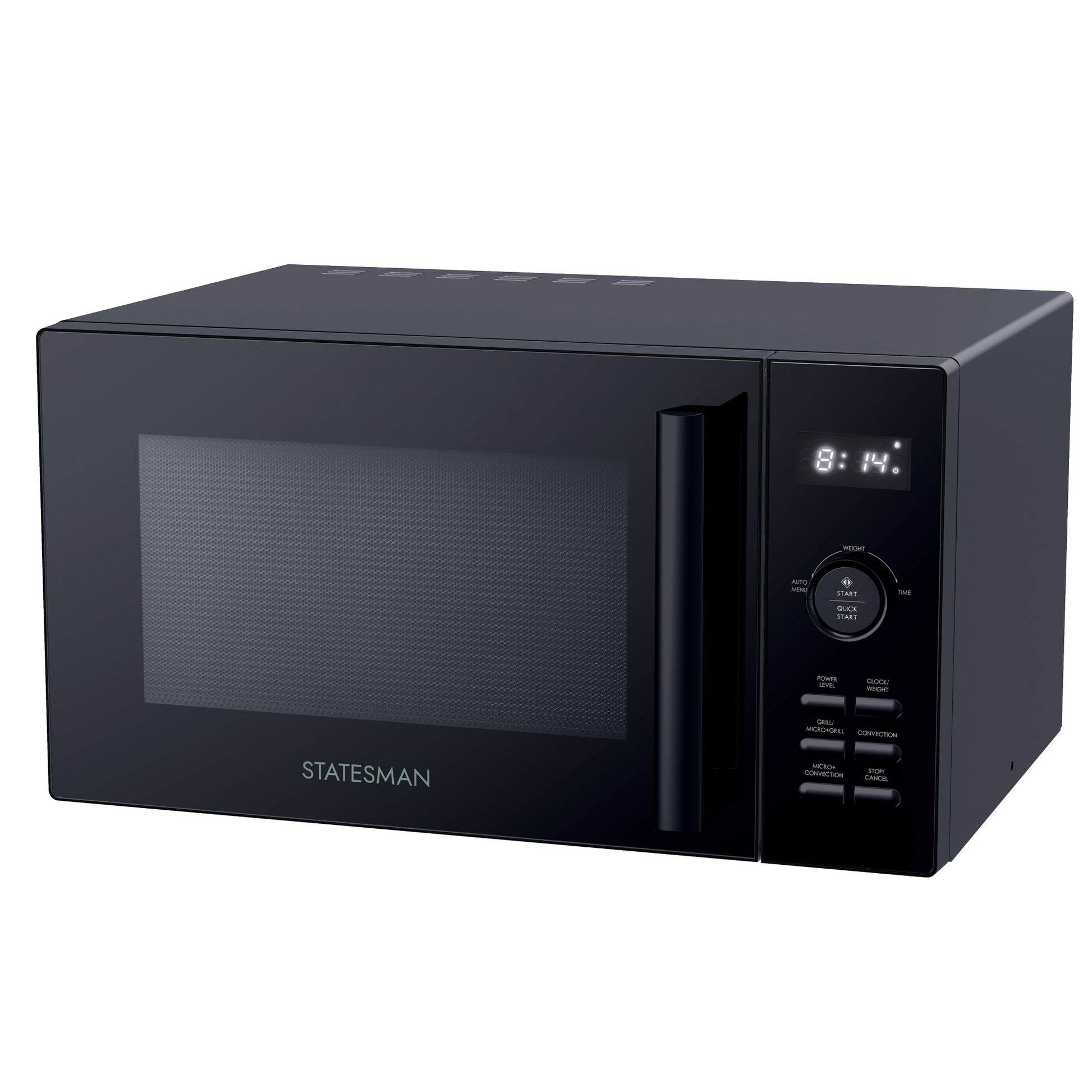 STATESMAN - 30L 900W Digital Combination Microwave - Black - SKMC0930SB - Kitchenary