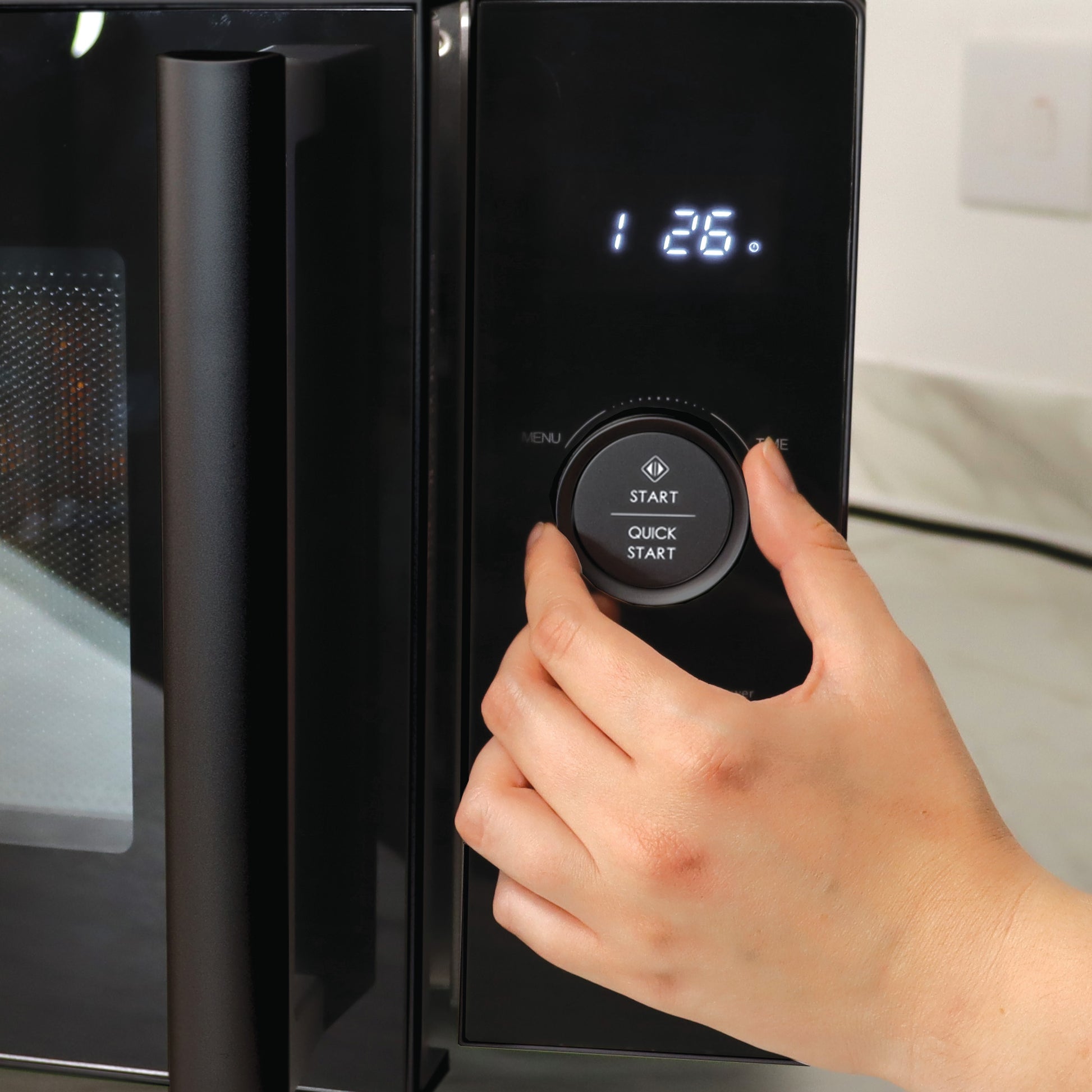 STATESMAN - 30L 900W Digital Combination Microwave - Black - SKMC0930SB - Kitchenary