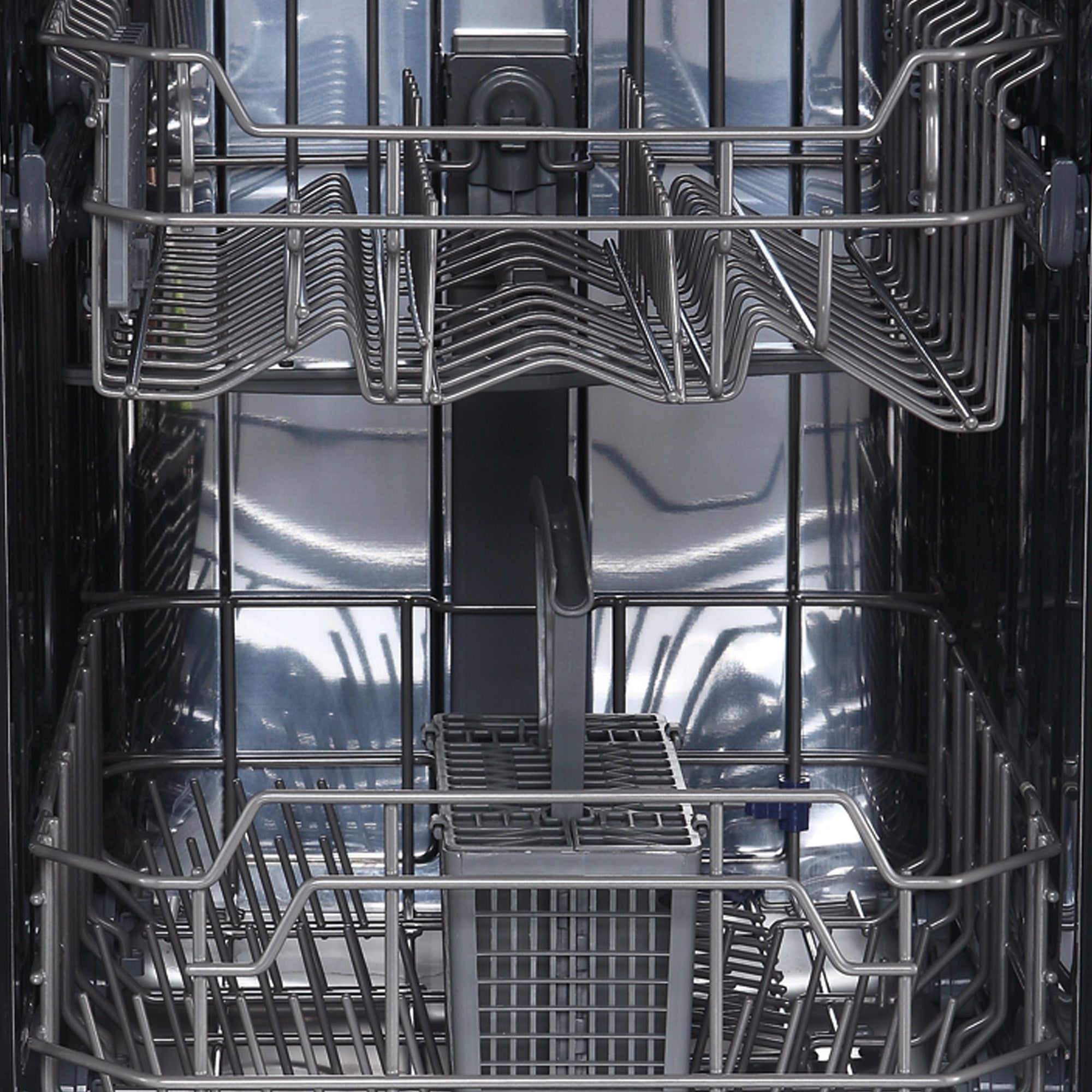 STATESMAN - 45cm Integrated 9 Place Slimline Dishwasher - White - BDW4509 - Kitchenary